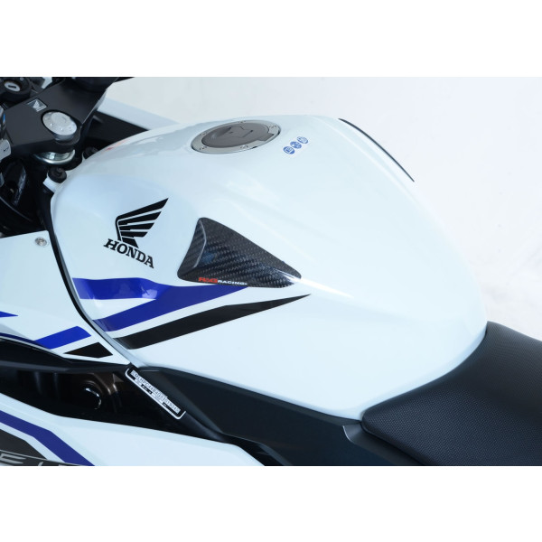 R&G Carbon Fibre Tank Sliders for Honda CBR500R '16-